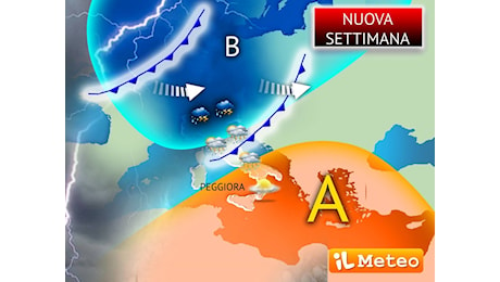 Meteo: Piogge, Temporali e più Freddo in arrivo dal 2 Ottobre, sarà pieno Autunno