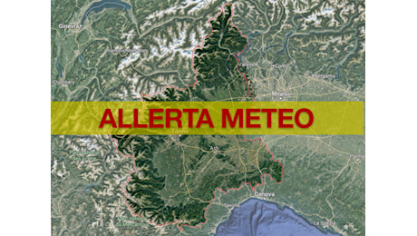 Allerta Meteo Piemonte: forte peggioramento da domani, temporali e grandinate