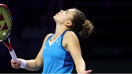 Wta Finals, Paolini è eliminata: Zheng vince in due det