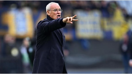 Nessun cambio per Ranieri in Roma-Parma: Anche i miei collaboratori me l'hanno chiesto...