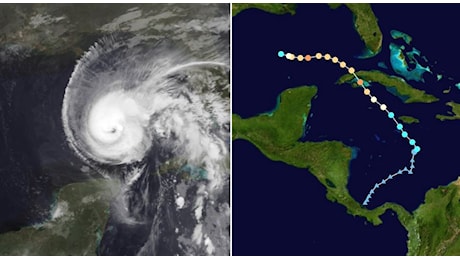 Uragano Rafael: da tempesta tropicale a depressione nel Golfo del Messico