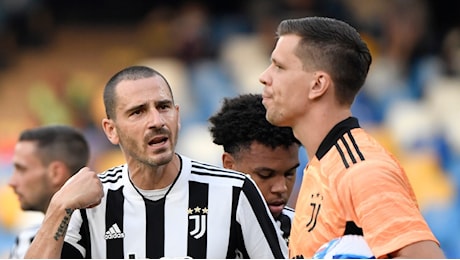 Bonucci sistema Szczesny: Quando parlavo in spogliatoio, lui era in bagno a fare le cose che sappiamo