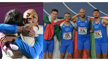 L'abbraccio in lacrime tra Iapichino e mamma May, la potenza della 4x100: così si è chiuso lo storico Europeo di atletica dominato dall'Italia