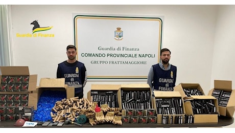 Sequestrati oltre 9mila botti illegali e pericolosi: arrestato un 24enne ad Afragola