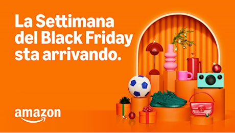 Il Black Friday Amazon stavolta durerà quasi due settimane