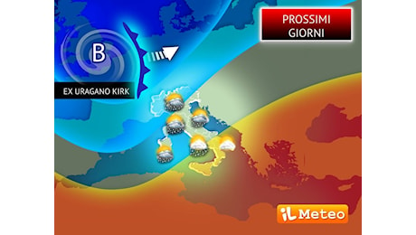 Meteo: Prossimi Giorni, Pioggia infinita, ma è in arrivo un'importante svolta del Tempo