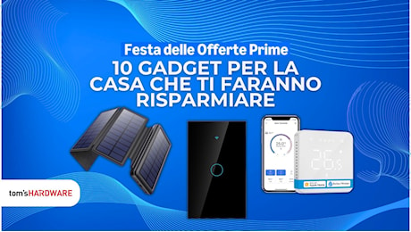 Risparmio in bolletta con le Offerte Prime: 10 gadget per la casa che ti fanno risparmiare