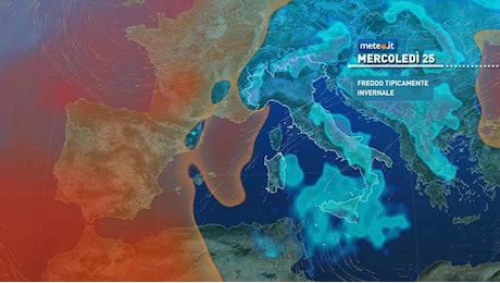 Meteo, Natale con la neve per molte regioni: ecco gli ultimi aggiornamenti