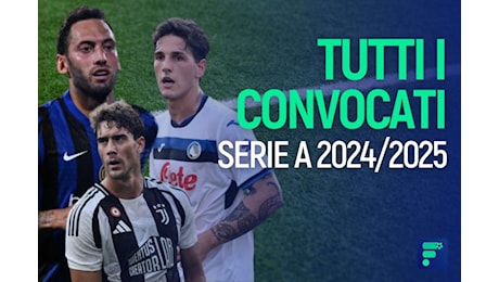 Convocati Serie A 19^ giornata: la lista completa delle 20 squadre