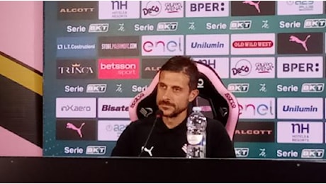 Palermo, Dionisi: “C’è stata tanta imprecisione”