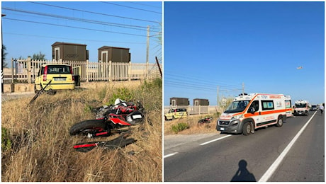 Incidente in moto, ingegnere di 51 anni muore poche ore dopo il ricovero