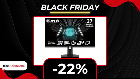 Il monitor dei sogni esiste: 240Hz e QHD a un prezzo mai visto prima!