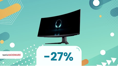 Con lo sconto del 27%, questo monitor Alienware è un upgrade imperdibile