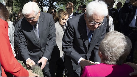 Marzabotto, Mattarella con Steinmeier: È ora un luogo che unisce italiani e tedeschi