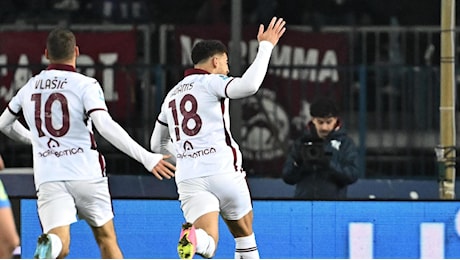 Empoli-Torino 0-1: prodigio di Adams da centrocampo, Vanoli torna al successo dopo due mesi