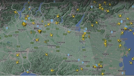 In tilt i radar per il traffico aereo: dirottamenti e ritardi