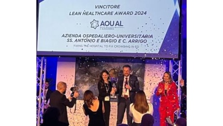 L'Azienda Ospedaliero - Universitaria di Alessandria si aggiudica il prestigioso Lean Healthcare Award