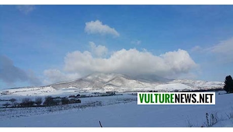 Meteo Vulture-Melfese: crollo delle temperature e possibile neve a Natale! Ecco le previsioni