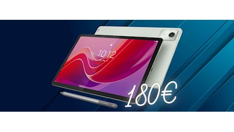 Lenovo Tab M11 con S-Pen a soli 180€? L'offerta di Amazon spiazza tutti