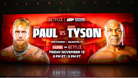 Tyson vs Paul, quando ci sarà l’incontro oggi: orario e dove vederlo in diretta TV e streaming su Netflix