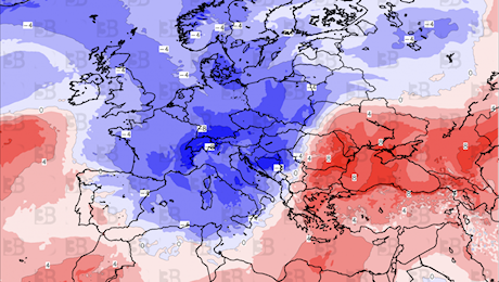 Meteo. Settimana turbolenta in Europa con serie di profondi vortici e aria fredda artica