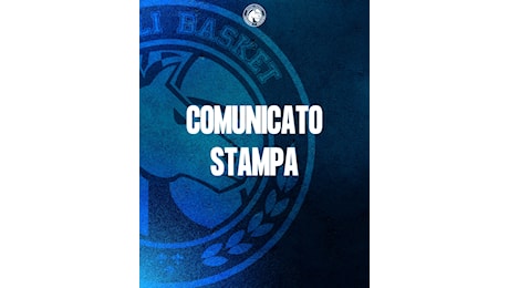 COMUNICATO STAMPA NAPOLI BASKET SRL