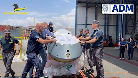 C’erano droni da guerra nei container delle pale eoliche: sequestrato a Gioia Tauro un carico di armi diretto in Libia