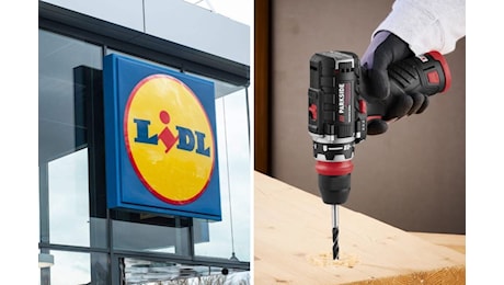 Lidl Black Week: non perdere il set trapano avvitatore Parkside a prezzo imperdibile