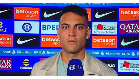 Lautaro a Inter TV: “Non siamo stati noi, approcciato male la gara. Testa bassa e pedalare”