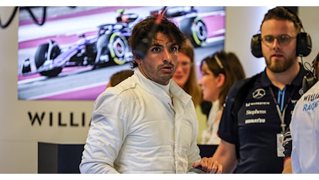 Carlos Sainz saluta la Ferrari: E' stato bello ma non ho tempo di guardare al passato ora. Testa alla Williams