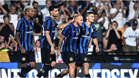 Inter, 3-0 al Las Palmas e debutto per la nuova maglia: le migliori immagini di TMW