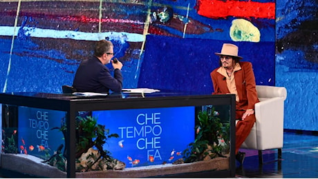 Che Tempo Che Fa | Intervista Johnny Depp | Video