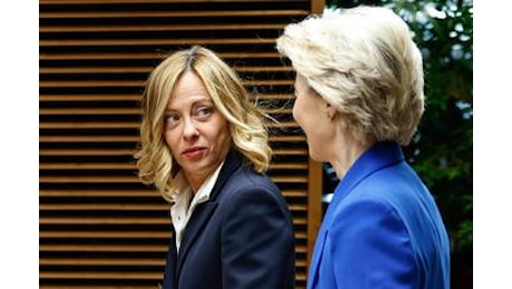 Ue, Meloni vede von der Leyen: focus su migranti, Mercosur e auto