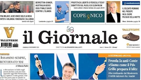 Il Giornale : Tra Milan e Juve vince solo la noia. L'Inter ringrazia e allunga