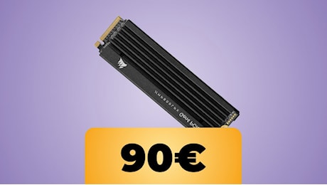 SSD Corsair MP600 PRO da 1 TB con dissipatore per PC e PS5 in sconto su Amazon per il Black Friday