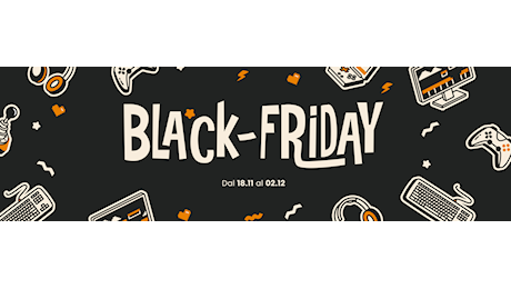 Black Friday Gamestop: giochi, accessori, console e tanto altro in SUPER SCONTO!