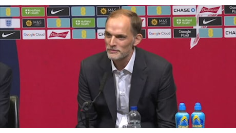 IL VIDEO. Tuchel nuovo ct dell'Inghilterra: un onore e un'emozione essere qui