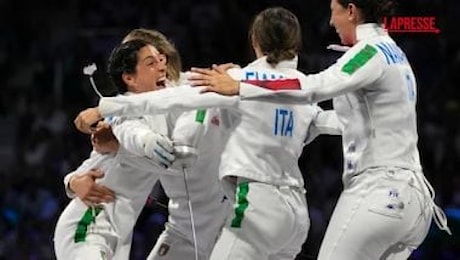 Parigi 2024, medaglia d'oro per l'Italia nella spada femminile