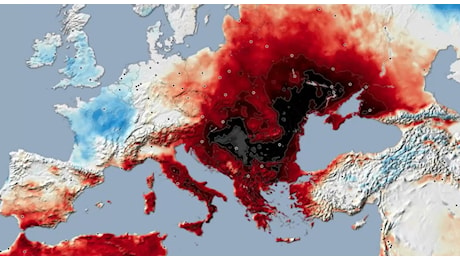 Anomalie termiche in Europa, dal freddo in Francia al clima rovente in Italia e Grecia
