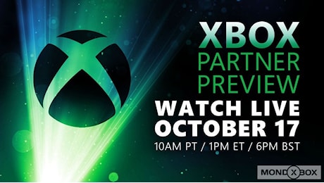 Stasera seguite con noi l'evento Xbox Partner Preview!