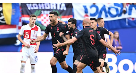 Europei, Croazia-Albania 2-2: Gjasula la riprende nel finale