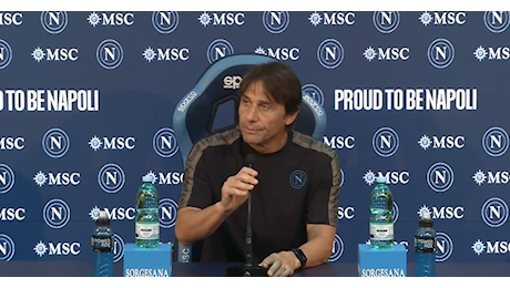 LIVE Alle 14.30 Conte in conferenza in vista di Torino-Napoli: segui la diretta