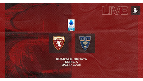 LIVE! Torino-Lecce 0-0