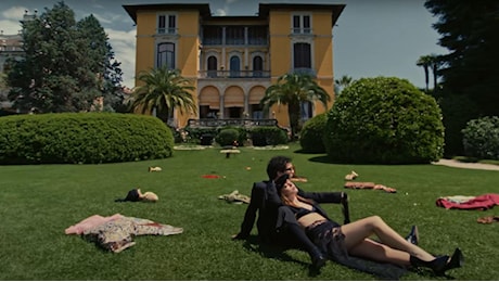 Il video del nuovo singolo Annalisa e Tananai girato a Villa Rusconi Clerici di Pallanza
