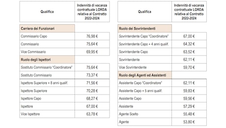 Da gennaio 2025 in busta paga si percepirà un anticipo del rinnovo contrattuale per il triennio 2022-2024, in attesa della pubblicazione in Gazzetta Ufficiale del provvedimento e del conseguente aggiornamento del cedolino stipendiale con gli incrementi