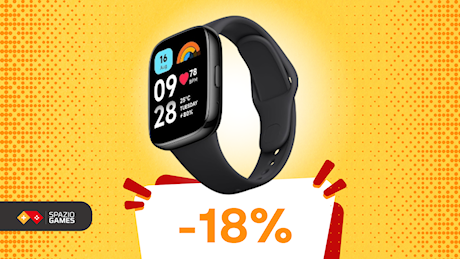 Xiaomi Redmi Watch 3 Active in OFFERTA oggi a soli 33€!