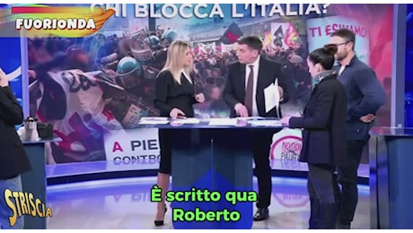 Francesca Barra minaccia di abbandonare lo studio di 4 di Sera dopo la lite con Roberto Poletti: il fuorionda trasmesso da Striscia la notizia