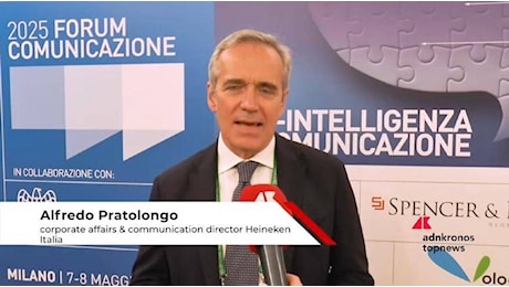 Forum Comunicazione 2025, Pratolongo (Heineken Italia): “Ruolo evoluto, integrato a business aziendale”