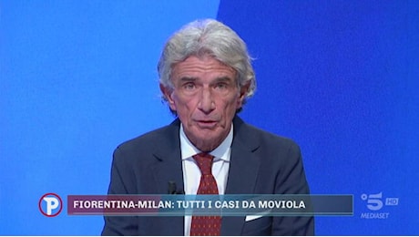 La moviola di Fiorentina-Milan, Trevisani e Mauro: Come si fa a dare questo rigore?