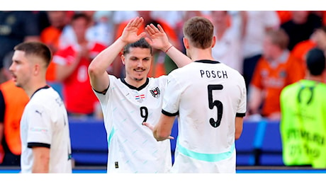 Austria batte Olanda, agli ottavi da 1ª! Francia pari con la Polonia: Rabiot 2°